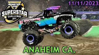 Monster Jam Superstar Challenge Anaheim CA. 2023, November 11th (Full Show) 4K 60fps