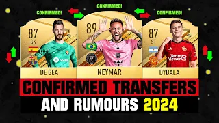 NEW CONFIRMED TRANSFERS & RUMOURS! 🤪🔥 ft. Neymar, De Gea, Dybala... etc