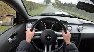 2007 Ford Mustang 4.6 V8 GT - POV Test Drive | Custom Roush Exhaust