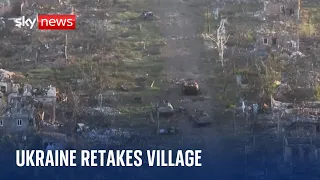 Ukraine: Military says it has recaptured Klishchiivka - a village close to occupied Bakhmut