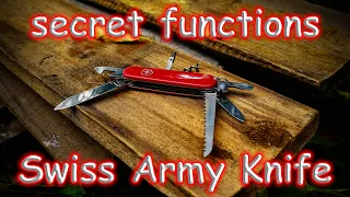 The Secret Functions of the Swiss Army Knife