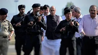 Defence Minister Rajnath Singh NSG Commando Entry Kafila ((KGF)) Music