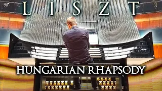 LISZT - HUNGARIAN RHAPSODY NO. 2 - JONATHAN SCOTT (SKRABL PIPE ORGAN OF NOSPR, KATOWICE, POLAND)