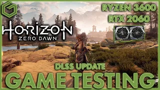 Horizon Zero Dawn DLSS Update - RTX 2060 Ryzen 3600 - ULTRA Settings - Performance & Gameplay