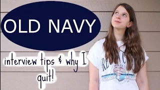 OLD NAVY // INTERVIEW