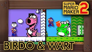 Birdo & Wart Boss Battles in Super Mario Maker 2
