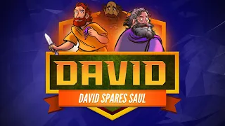 Animated Bible Stories: David Spares Saul - 1 Samuel 23-24 | Online Sunday School | Sharefaith.com