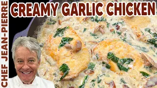 Creamy Garlic Chicken | Chef Jean-Pierre