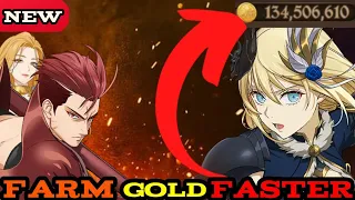 How to *FARM GOLD FASTER* in The Seven Deadly Sins: Grand Cross