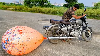 MONSTER BALLOON VS BIKE