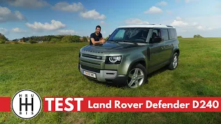 TEST Land Rover Defender D240 - Těžké břemeno - CZ/SK