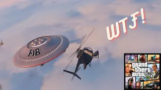 GTA 5: Sandy shores ufo location gameplay