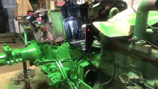 John Deere hand throttle adjustment/JD 2020 walk around