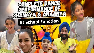 Complete Dance Performance of Shanaya & Anaanya At School Function | RS 1313 SHORTS