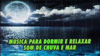 6 horas de Sons de Chuva Mar e trovões para Dormir Relaxar Estudar e Meditar