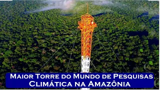 Maior Torre de Pesquisas climática do Mundo na Amazônia - Myx 10