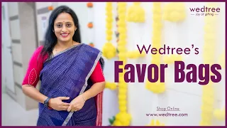 Favor Bags 🛍️ | Wedtree | 18 Apr 2024