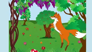 The Fox and The Grapes story  - Story Teller ||Audible||Kids Moral Story
