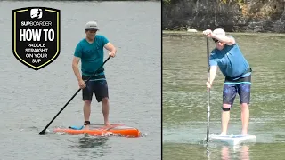 Why Can't I Paddle Straight? / How To SUP With Straight Line Tracking