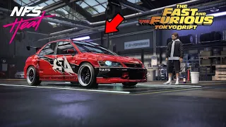 Tuneando el Mitsubishi lancer evo IX en Need for speed heat! De tokio Drift!