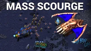 StarCraft 1: 24 Scourge vs 7 Corsairs - Dewalt vs 815 | CNSL 6