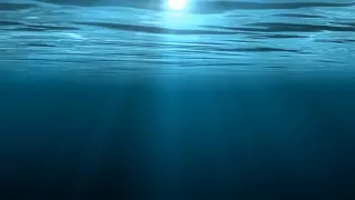 [10 Hours] Sun Shining Blue Underwater #2 - Video & Audio [1080HD] SlowTV