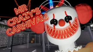 🎈MR CRAZY'S CARNIVAL! 🎈(SCARY OBBY) Roblox Full Walkthrough