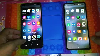 speed test of Samsung A32 Vs A52