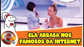 Lulu faz sucesso nos Famosos da internet, programa da Eliana no SBT em 2022