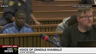 Senzo Meyiwa Trial | Zandile Khumalo breaks down during her testimony