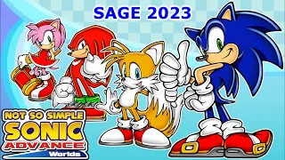 Not so Simple Sonic Advance Worlds [SAGE 2023]