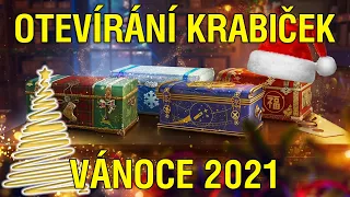 🎄🎁 Otevírání vánočních krabiček 2021 | World of Tanks