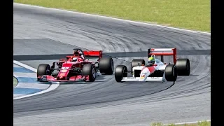 Ferrari F1 2018 vs McLaren F1 1988 - Estoril