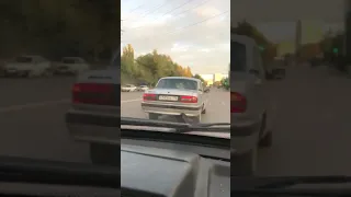 Автохам на дороге