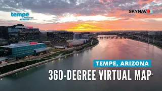 Tempe, Arizona's new SkyNav 360-Degree Virtual Map