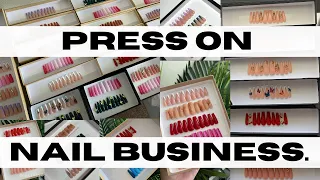 HOW TO START A PRESS ON NAIL BUSINESS | EVERYTHING YOU NEED TO START A BUSINESS | NAILZ BY DOM .