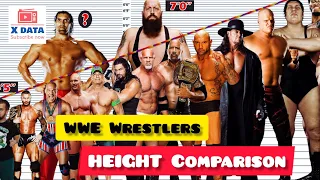 WWE Wrestlers HEIGHT Comparison