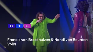 Francis van Broekhuizen sopt met zingen wanneer ze secret singer ziet: 'Zie je wel' | Secret Duets