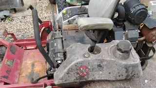 Exmark Lazer Z - How to remove the starter - Kohler 27hp engine