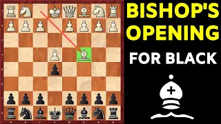 How to Play Against the Bishop's Opening as Black [TRAPS Included]