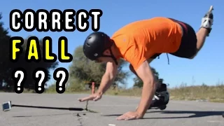 How to Correctly Fall on Inline Skates - Beginner's Guide #3