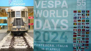 Vespa World Days 2024 Visita al Museo Piaggio ❤️ 🛵🏍🛵