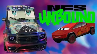 NFS Unbound - McQueen's Blown a tire!!!