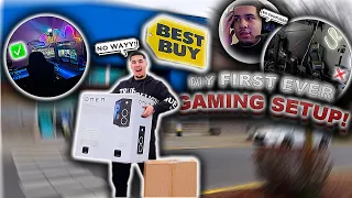 Building My FIRST GAMING SETUP! *Ran Into Streaming Problems*