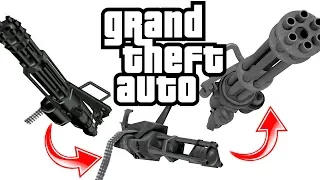 Evolution of the Minigun - Grand Theft Auto series