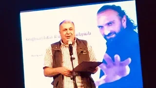 Hakop Ghazanchyan on Hovhannes Babakhanyan's Birthday, on HG Dramatic Theater