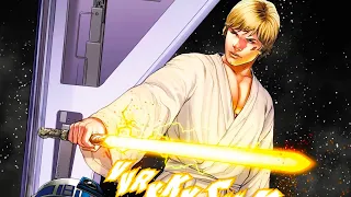 How Luke Got His YELLOW Lightsaber (CANON)