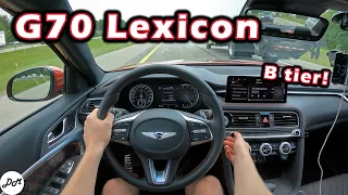 2022 Genesis G70 – Lexicon 15-speaker Sound System Review | Apple CarPlay & Android Auto