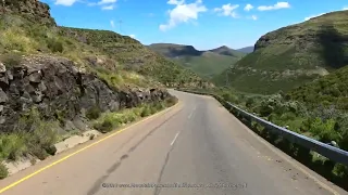 Lekhalo La Thaba Putsoa (Blue Mountain Pass) Part 2 - Mountain Passes of Lesotho