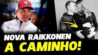 RAIKKONEN ANUNCIA QUE A FAMÍLIA VAI CRESCER EM BREVE | FÓRMULA 1 | GP EM CASA